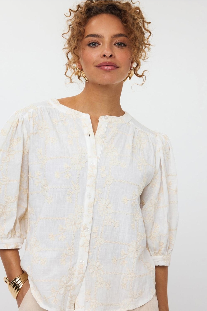 BLOUSE CARA HSS2518 002 OFF WHITE